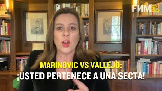 Marinovic encara a Vallejo quot¡Usted pertenece a una sectaquot [upl. by Hevak]