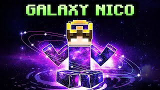 Turning Into GALAXY Nico In Minecraft [upl. by Perren]