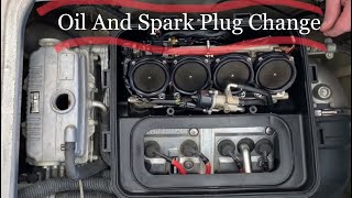 Yamaha Wave Runner  Oil and Spark Plug Change [upl. by Ennaed]