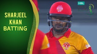 Match 23 Islamabad United vs Peshawar Zalmi  Sharjeel Khan Batting [upl. by Lionello618]