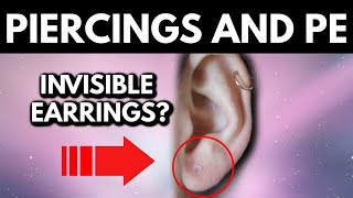 PIERCINGS AND PE  HOW TO HIDE YOUR PIERCINGS [upl. by Akeihsal]