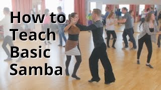 Workshop  How to do Basic Samba for Beginners  Latin Dance [upl. by Molly]