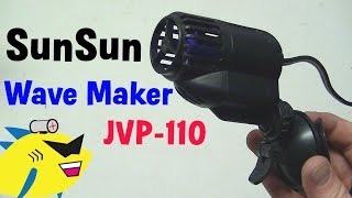 Aquarium Wave Maker Pump SunSun JVP110 [upl. by Merrell]