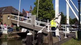 Drawbridge in Schipluiden The Netherlands [upl. by Aivax]