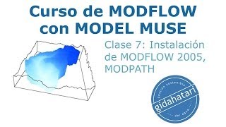 Curso MODFLOW Cl7 Descarga e instalación de MODFLOW MODPATH MODPATH MT3DMS y Model Mate [upl. by Duax]