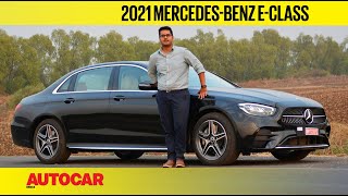 2021 MercedesBenz EClass review  Star performer  First Drive  Autocar India [upl. by Tamma]