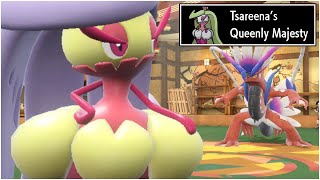 ★EPIC TSAREENA SWEEP★ Queenly Majesty CLUTCH Shiny Tsareena Moveset Pokemon Scarlet and Violet [upl. by Roel628]