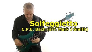 Solfeggietto  Classical Bass Guitar Solo [upl. by Jacquie34]