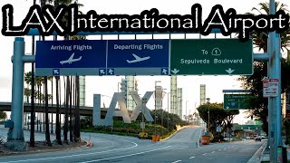 LAX Airport Tour Los Angeles Airport California 4k From CheckIn to Takeoff [upl. by Modie]