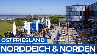 Norddeich und Norden  Ostfriesland  Nordseeküste  Deutschland [upl. by Beaner]