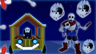 Sans Funny Boss Rush UnderRacer Sans amp Six Bones ShowcaseGameplay [upl. by Nymassej]