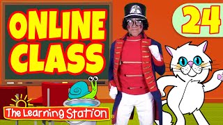 Online Class for Kids 24 ♫ The Learning Station ♫ Dance Songs ♫ Brain Breaks for Kids [upl. by Annnora42]