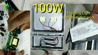 How to Repair LED flood light Led driver [upl. by Lauri891]