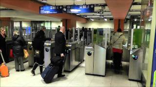 How to go by metro Gare du Nord  Gare de Lyon in Paris [upl. by Vidovik306]