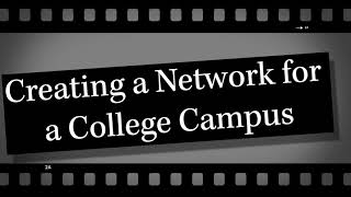 Creating a College Campus Network in Cisco Packet Tracer [upl. by Faxen797]