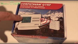 Instalare Termostat de camera COMPUTHERM Q7RF [upl. by Alessandro343]