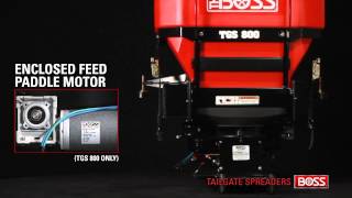 BOSS Tailgate Spreaders Features [upl. by Cai996]