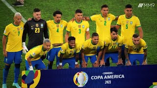 Brazil  Road to Final Copa America 2021 [upl. by Mccowyn]