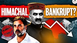 Himachal declared Bankrupt  Freebies Politics  Rahul Gandhi  Modi  Governance Failure StudyIQ [upl. by Nylrad]