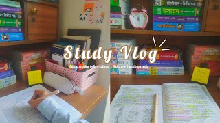 Study routine before collegeschool📚  Study vlog🌷 Skincare  productive  Study vlog Bangladesh🇧🇩 [upl. by Edahc]