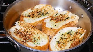 Garlic Bread without Oven Recipe [upl. by Lek]