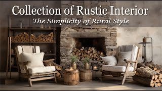 Rustic Chic Interiors Embracing the Simplicity of Rural Style [upl. by Collar]