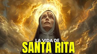 Descubre la Impactante Vida de SANTA RITA de Casia Milagros Sufrimiento y Santidad 🌟🕊️ [upl. by Hiltan]