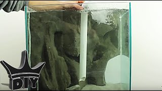 HOW TO Build an underwater waterfall sandfall for a fish tank [upl. by Oflodor911]