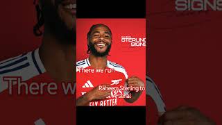 Raheem Sterling to the Gooners football arsenal raheemsterling tranfers [upl. by Bluefarb]