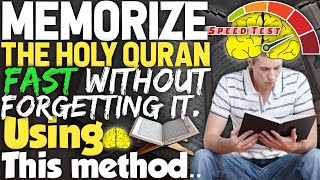 How to Memorize Quran Fast and not Forget it  How to Memorize Quran  Memorize the Quran  Quran [upl. by Farro]