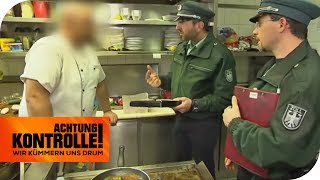 Zöllner umzingeln das Restaurant Gibt es hier Schwarzarbeit  Achtung Kontrolle  kabel eins [upl. by Adnilem]