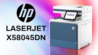 HP Color LaserJet Enterprise MFP X58045dn [upl. by Longerich]