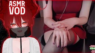 Vtuber ASMR Close ear whispers Haircut RP Heartbeat  ASMR for deep sleep tingles  Bodycam VOD [upl. by Alard]