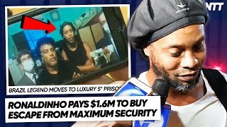 RONALDINHO RELEASED FROM MAXIMUM SECURITY PRISON  WNTT [upl. by Garmaise570]