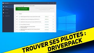 Trouver  Installer ses pilotes drivers avec DriverPack Snappy Driver [upl. by Enilamme]