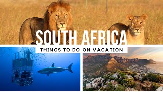 Top 5 Things to do in South Africa 2025 Guide [upl. by Ocicnarf]