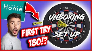 Dartslive Home Full UK Unboxing amp Set Up  SEGA Sonic 30th Darts Live [upl. by Elleivad]