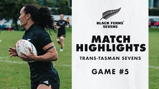 HIGHLIGHTS Black Ferns Sevens v Australia Sevens Game 5 [upl. by Elcin539]