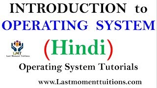 Introduction to Operating System in Hindi  Operating System Series [upl. by Yl]