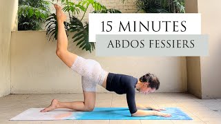 15 minutes de Pilates abdos fessiers  Pilates intermédiaire [upl. by Dickens]