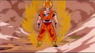 DBZ Gokus Greatest Super Saiyan Transformation [upl. by Dlanigger]