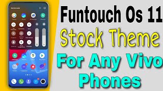 Funtouch Os 11 Theme For Vivo Phones  Funtouch Os 11 RealIcon Stock Theme Download For Vivo [upl. by Yrral]