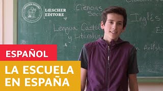 Español  La escuela en España [upl. by Anika]