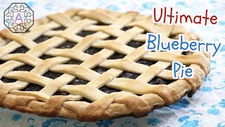 Ultimate Blueberry Pie using Frozen Blueberries 블루베리 파이  Aeris Kitchen [upl. by Home]