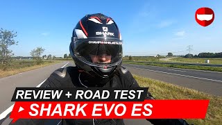 Shark EVOES Modular Helmet Review and Road Test  ChampionHelmetscom [upl. by Det955]