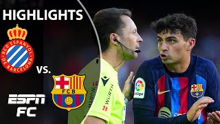 Barcelona vs Espanyol  LaLiga Highlights  ESPN FC [upl. by Chelton]