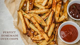 Homemade Oven Chips better than fried or storebought [upl. by Sallyann]