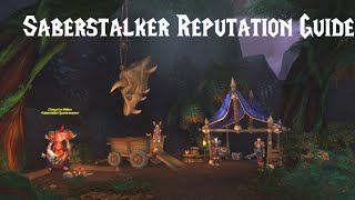 The Saberstalkers Reputation Guide  Blackfang Challenge Totem  Tanaan Jungle – Fangrila [upl. by Harmonia]