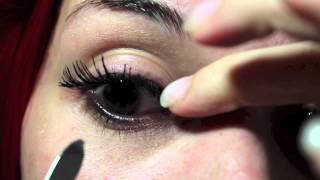 Tutorial Ciglia Finte Come metterletoglierlepulirle [upl. by Ainessey]