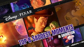 Top 8 Saddest Moments in Animated Movies  Heartbreaking Scenes from Disney Pixar amp More2024 [upl. by Nezam616]